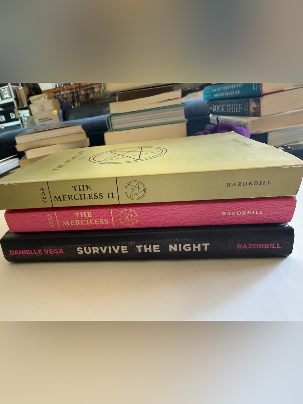 Danielle Vega Book Bundle The Merciless 1-2, Survive The Night Books Used - Picture 3 of 9